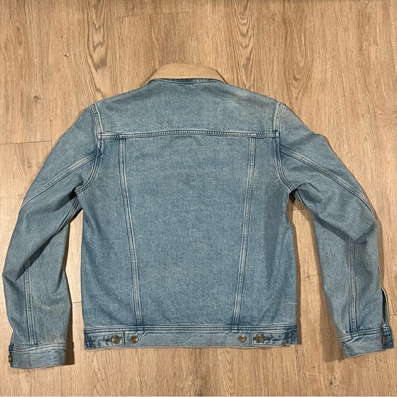 A.P.C. Howl Denim Jacket with Beige Collar size Large - Picture 2 of 10